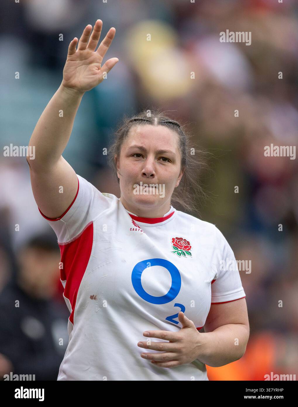 England Rugby Women’s Amy Cokayne England Women v Ireland Women Round 1 ...