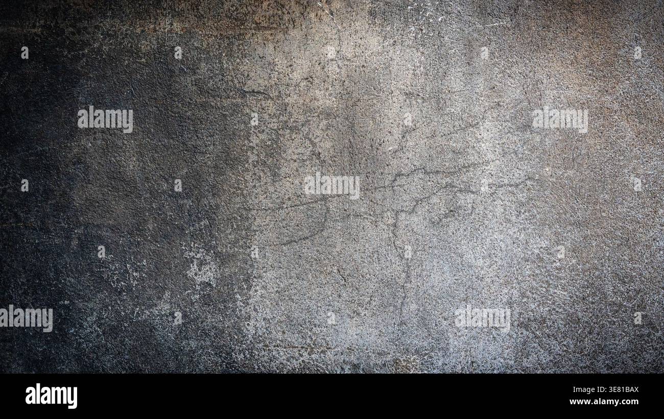 Grunge concrete wall texture dark background Stock Photo