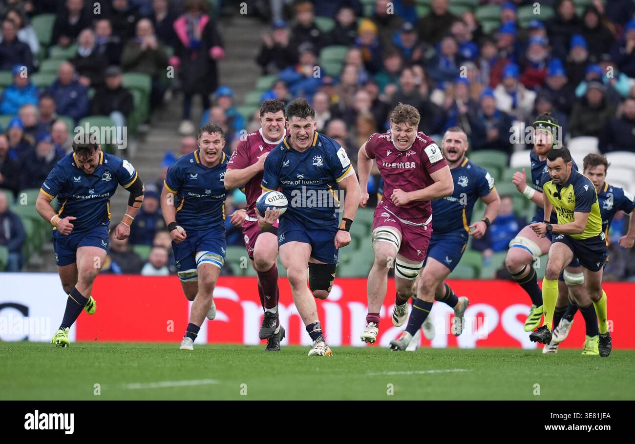 Leinster's Dan Sheehan in action during the Investec Champions Cup ...