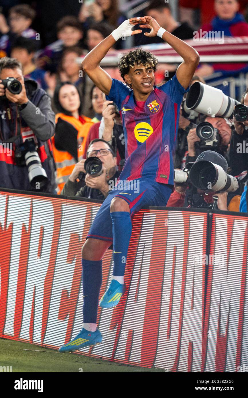 Barcelona Spain 11th Apr 2026 Lamine Yamal FC Barcelona 