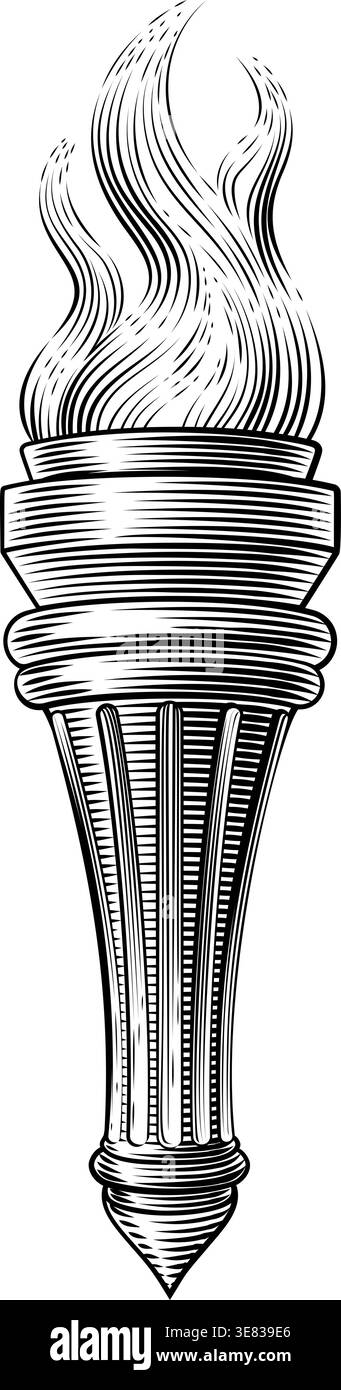 Fire beacon engraving hi-res stock photography and images - Alamy