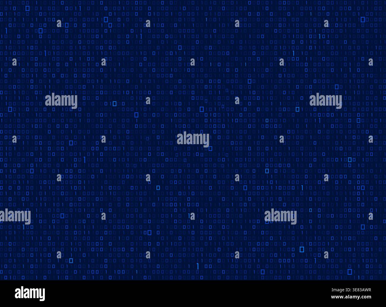 digital technology background, binary code program pattern for decoration or being backdrop Stock Vector