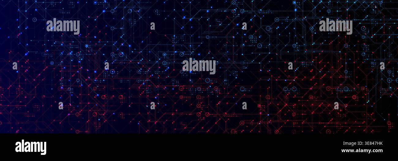 Datum Network Cyber Network Data Technology Digital Security Blockchain Ai Cloud Encryption Nodes Circuit Matrix Global Internet Background Vector Stock Vector