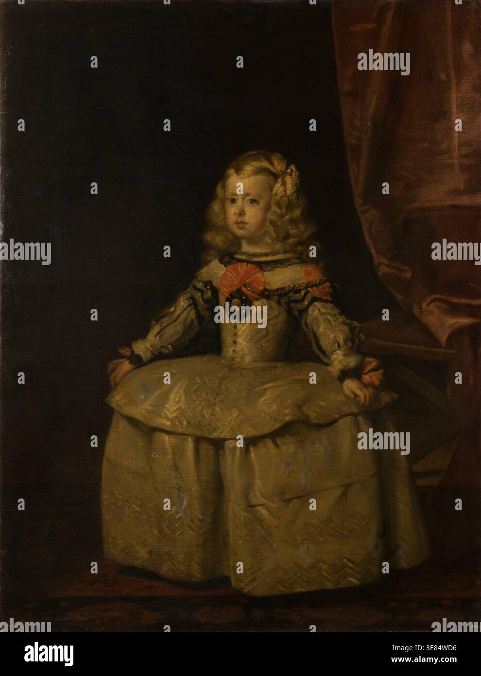 infanta margarita in a white and silver dress Velzquez's The infanta Margarita in white and silver  The Artistic  Adventure of Mankind