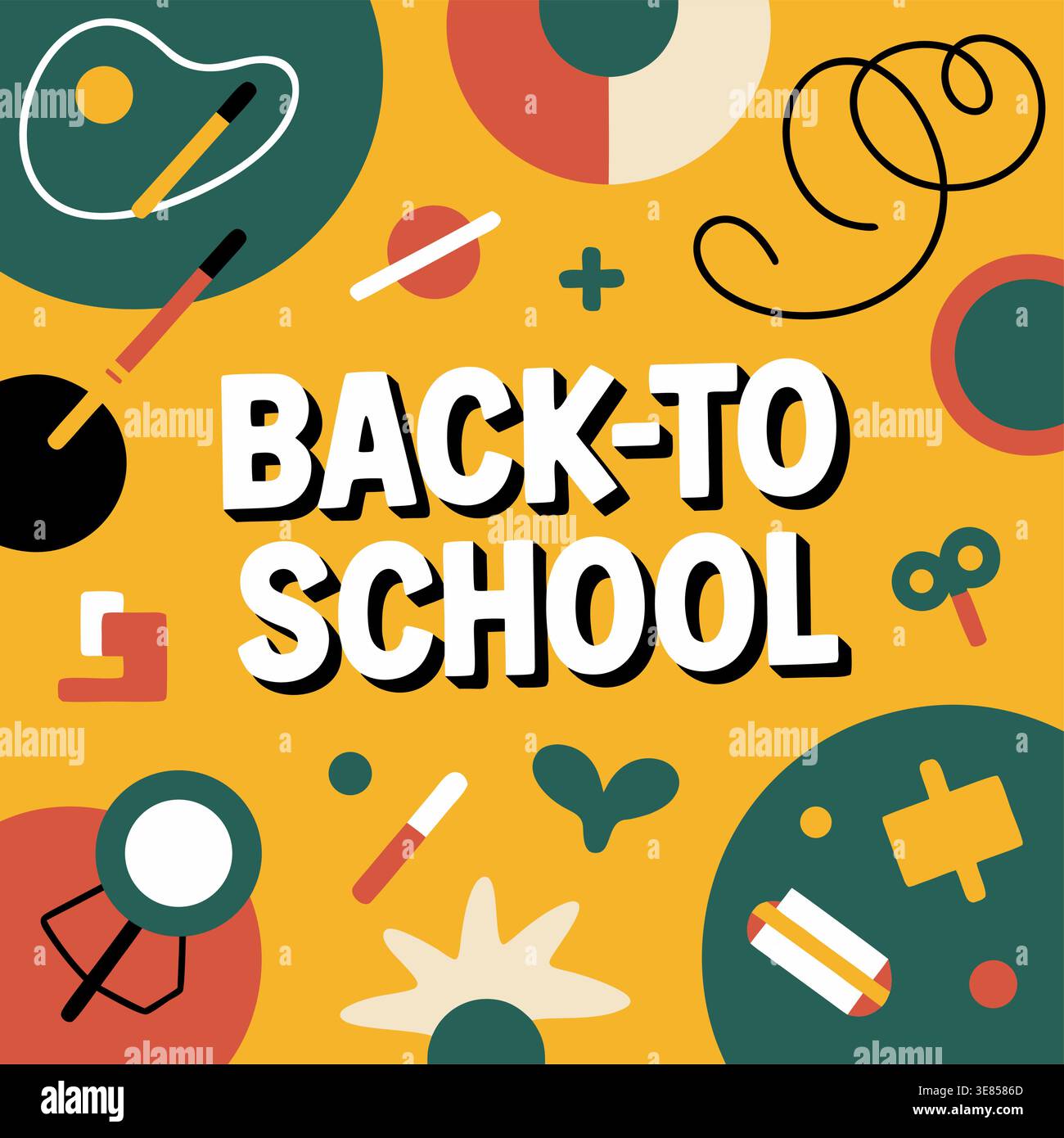 Educational shapes vector vectors hi-res stock photography and images ...