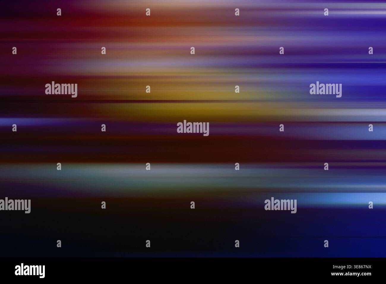 Surreal abstract background featuring smooth horizontal gradients of vibrant colors. Geometric patterns create a dynamic and modern visual appeal for Stock Photo