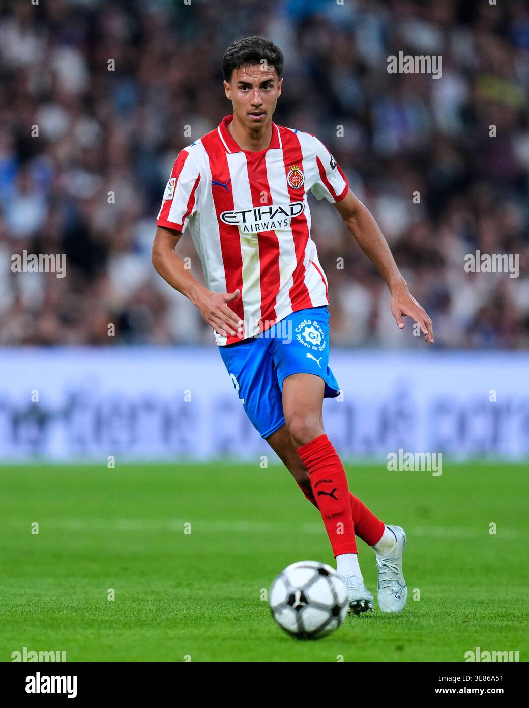 Vitor Reis of Girona FC during the La Liga EA Sports match between Real ...