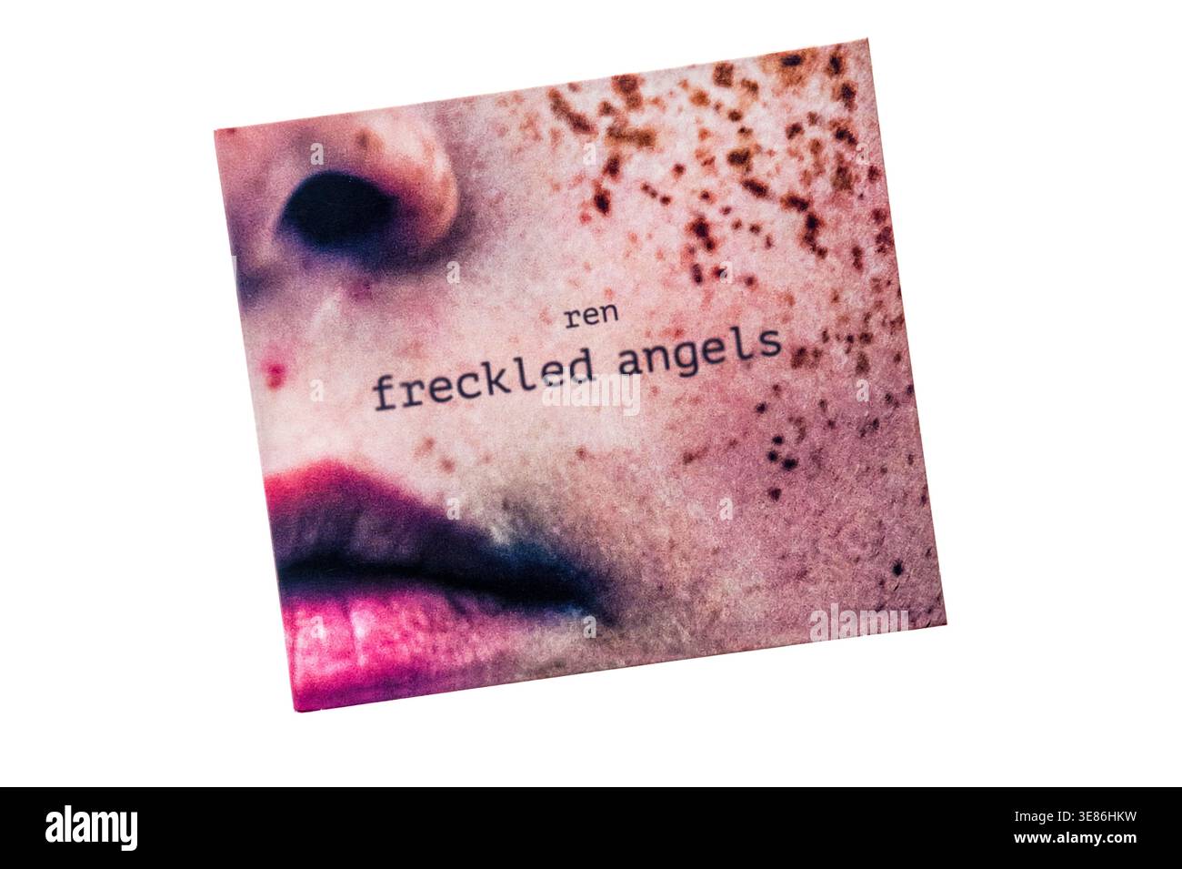 A CD of Freckled Angels by Ren. Self-released by Ren Gill in 2015. Stock Photo