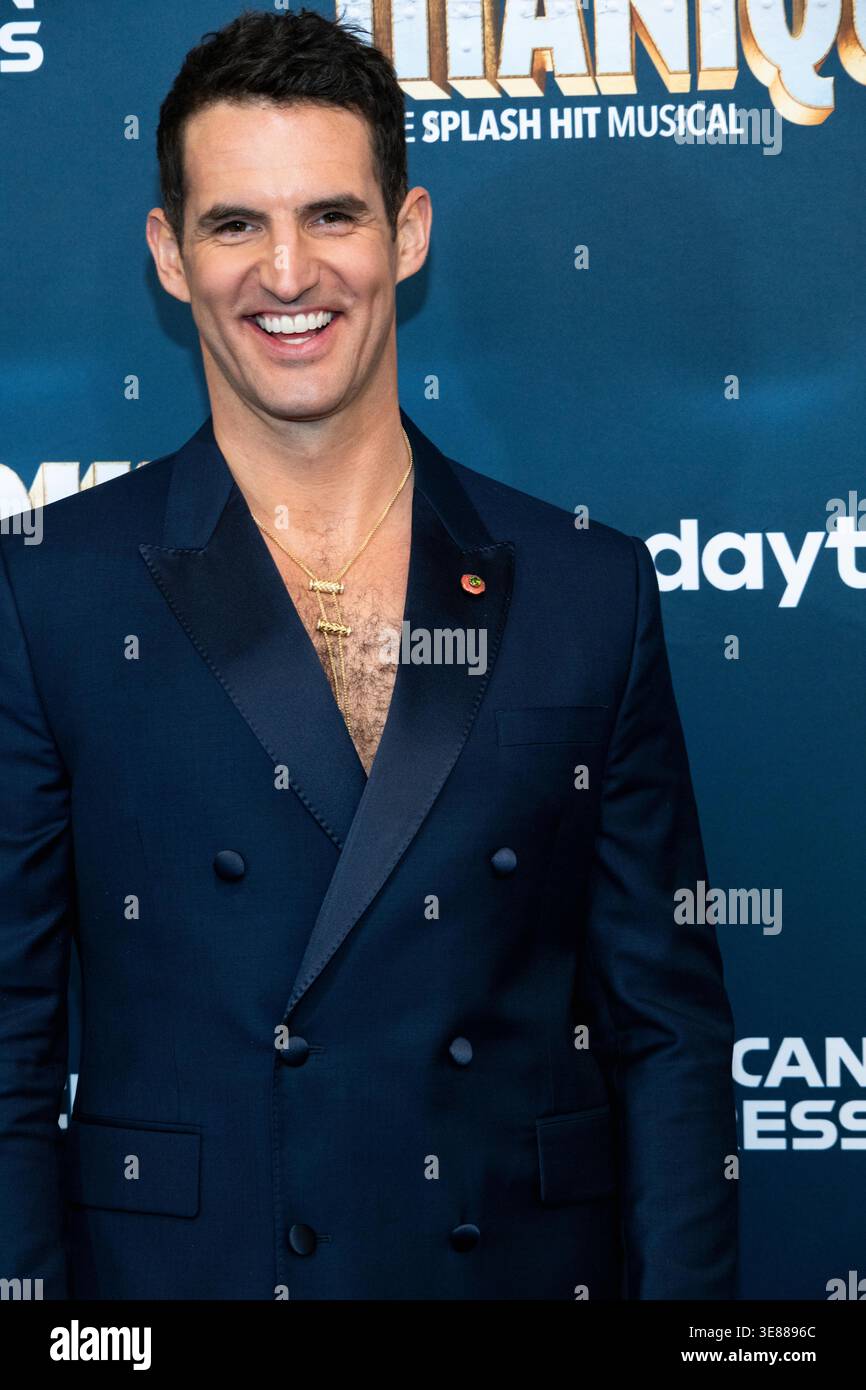 Neil Littlejohn Riddle John Riddle attends the opening of Titanique on Broadway at the St ...