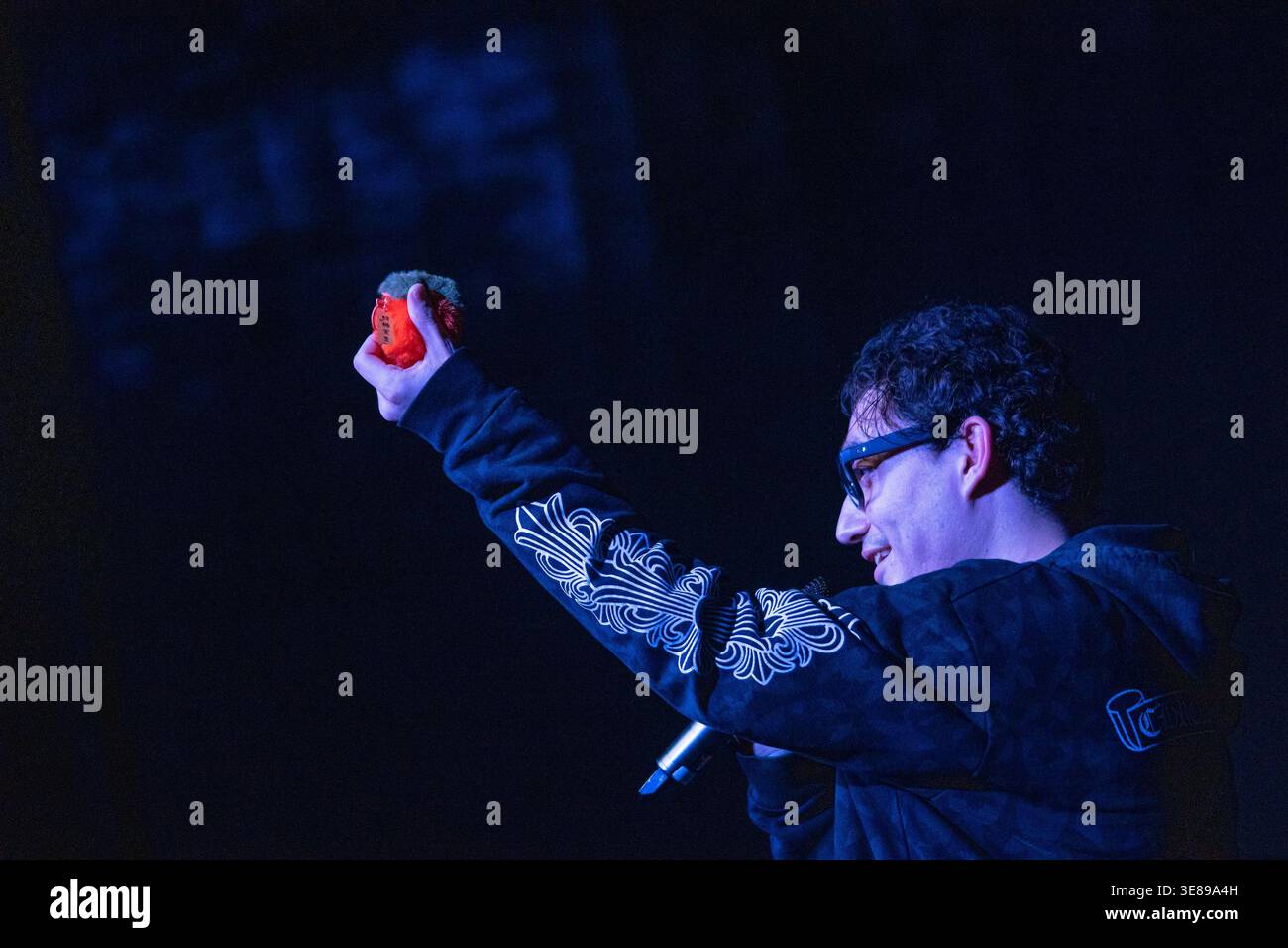 Adlin (?????) on stage during his «Dead Inside» China Tour 2026, at ...