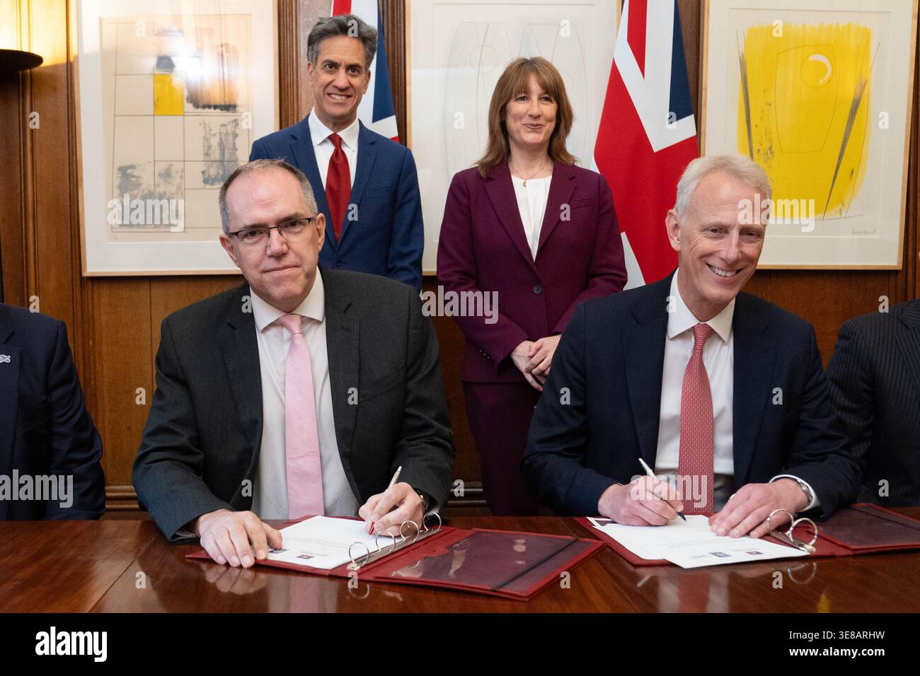 Chancellor Of The Exchequer Rachel Reeves And Energy Security And Net 