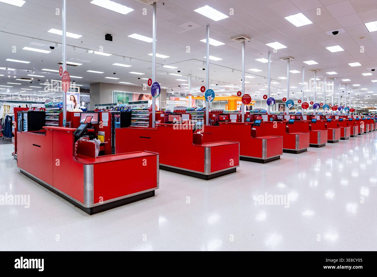 Target Inside Checkout Target store interior hi-res stock photography and images - Alamy
