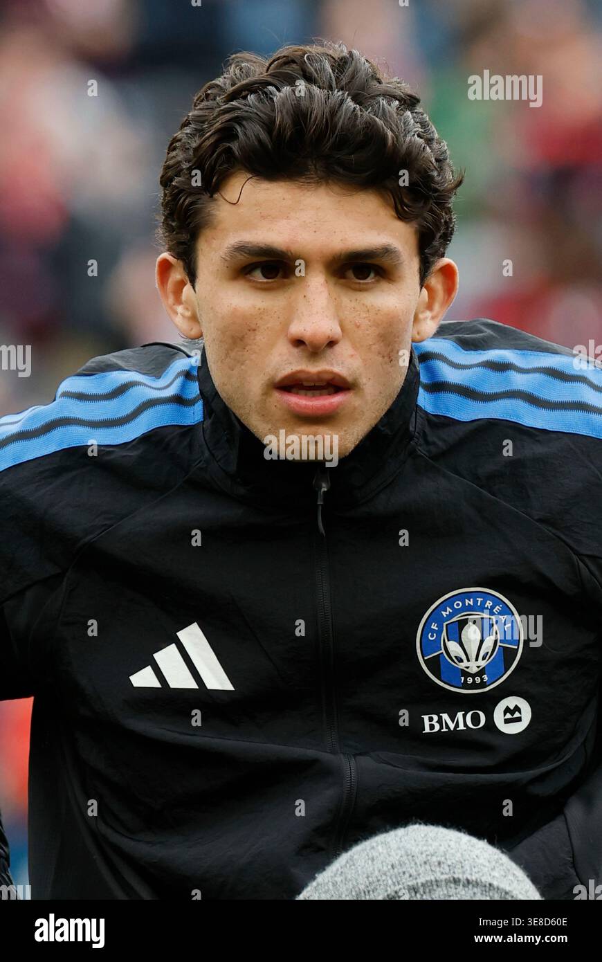 FOXBOROUGH, MA - APRIL 04: CF Montréal Efraín Morales #24 before a ...