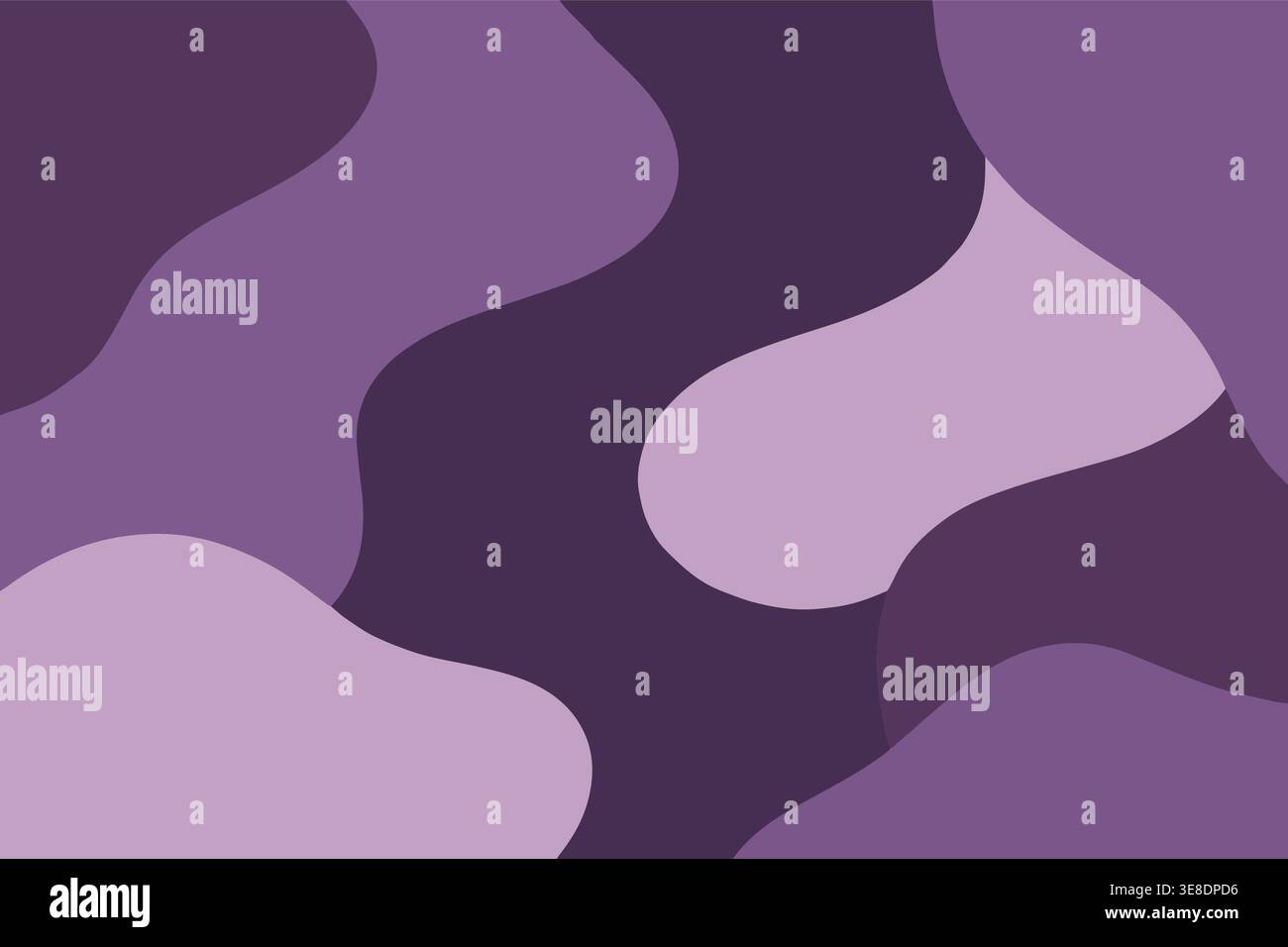 Purple abstract blob shapes hi-res stock photography and images - Alamy