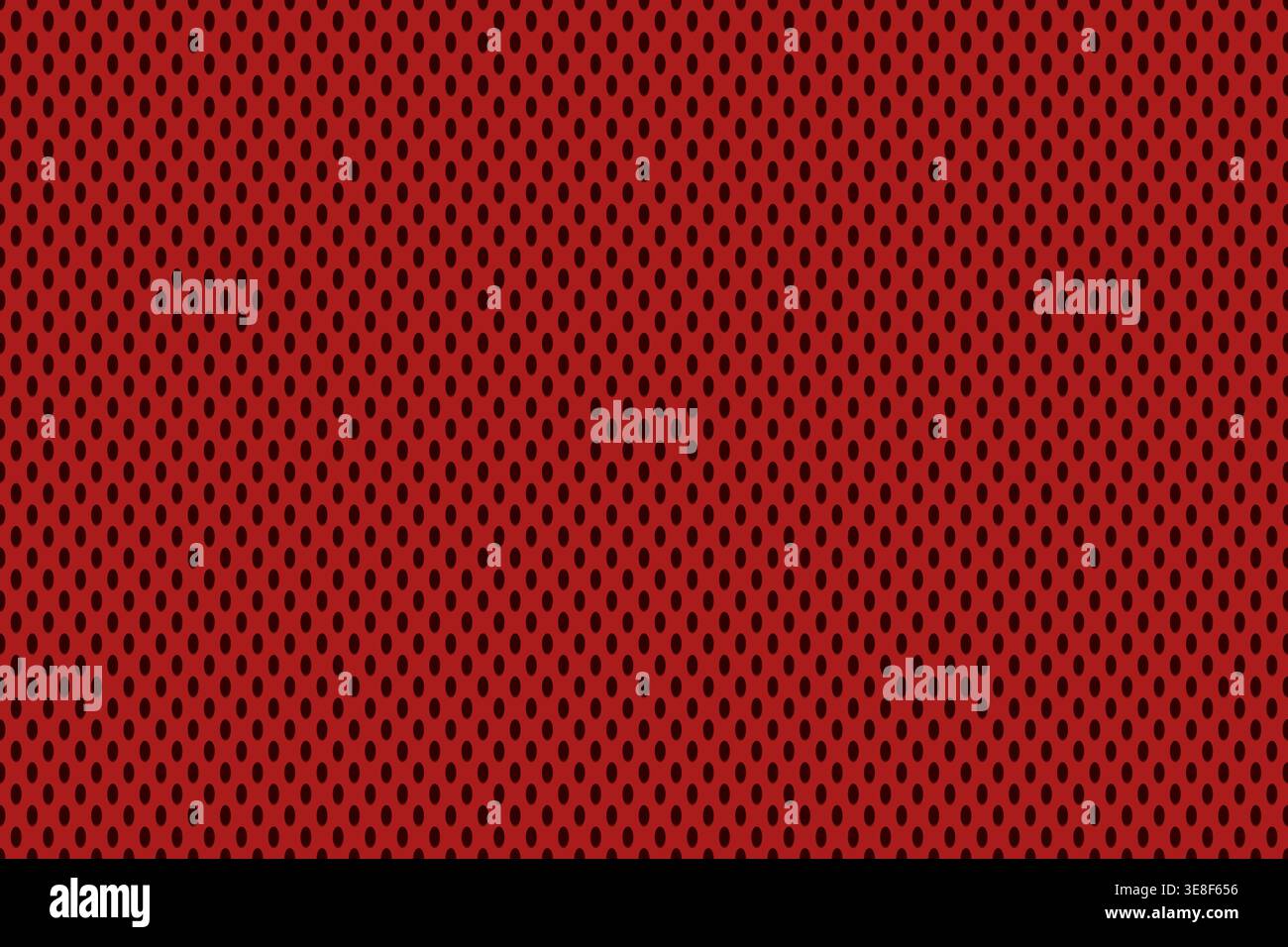 Red mesh fabric texture athletic jerseys vector illustration seamless background. Stock Vector