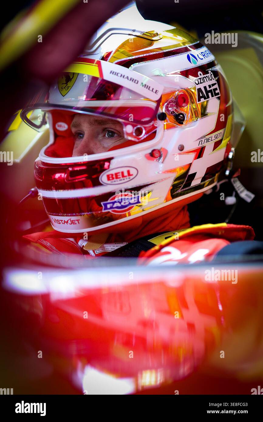 NIELSEN Nicklas (dnk), Ferrari AF Corse, Ferrari 499P #50, Hypercar ...