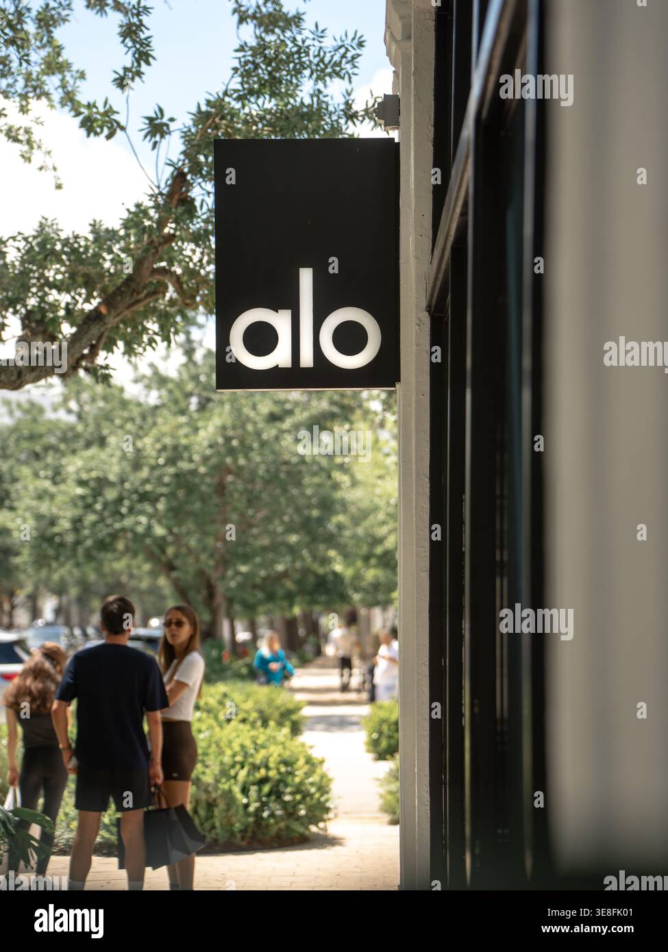 Alo logo design hi-res stock photography and images - Alamy