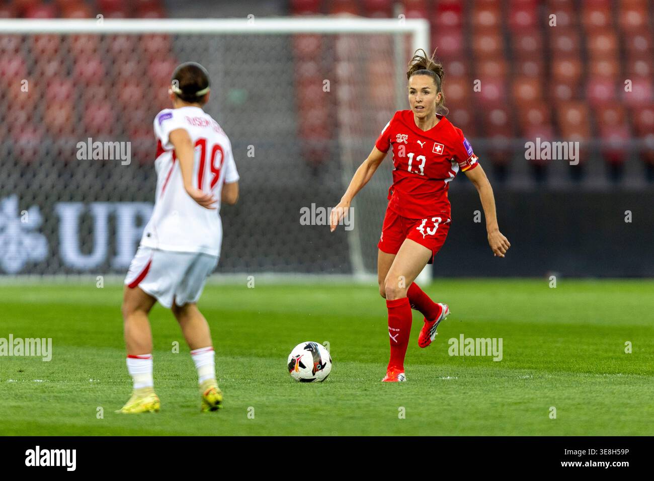 14/04/2026, Zurich, Letzigrund, European Qualifiers Women: Switzerland ...