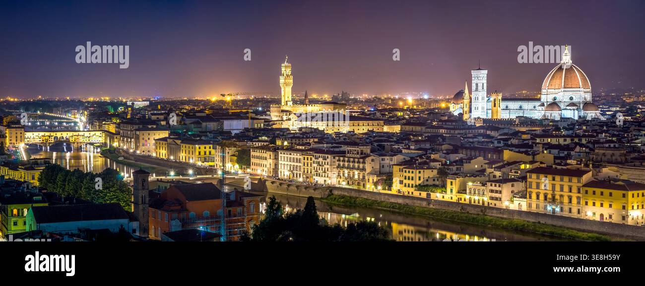 View over Florence, Italy Stock Photo