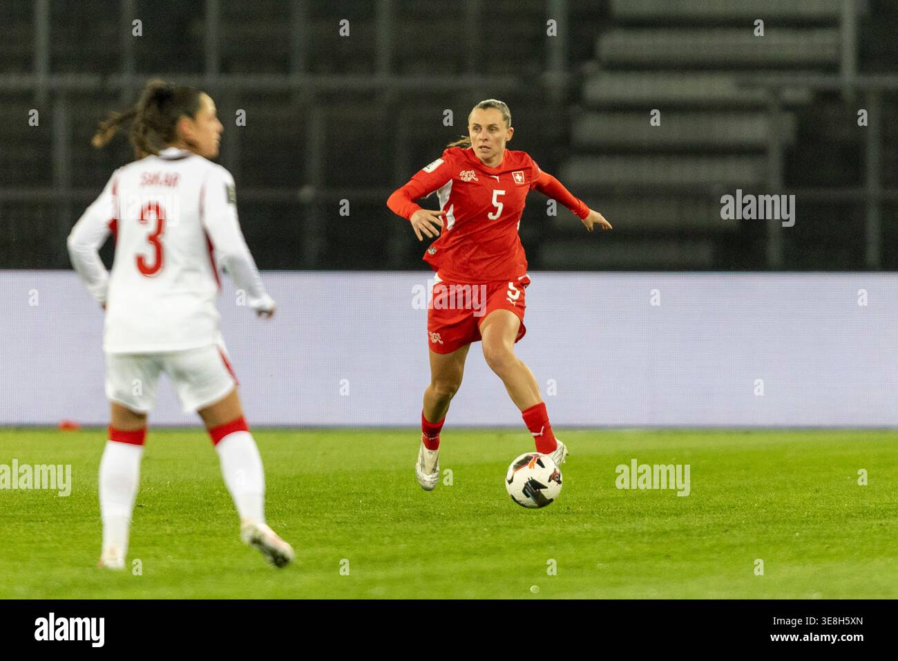 14/04/2026, Zurich, Letzigrund, European Qualifiers Women: Switzerland ...