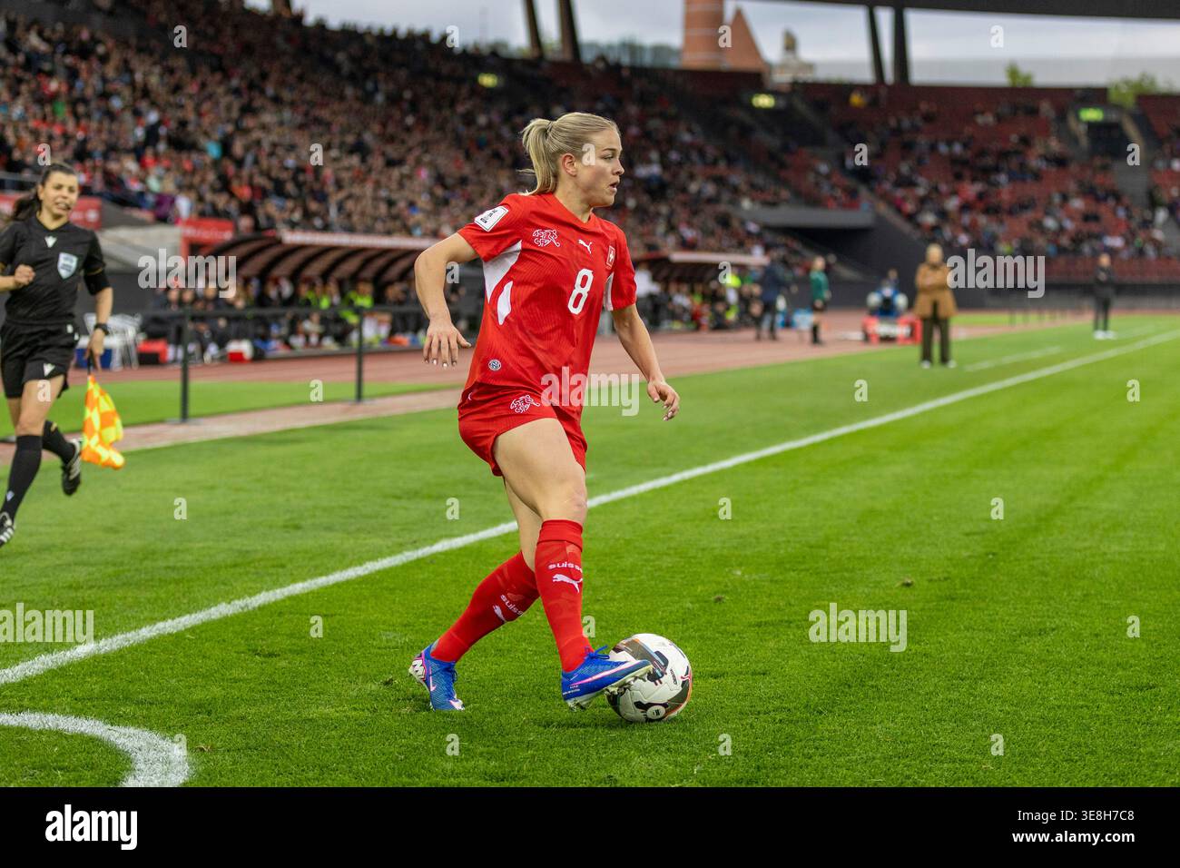14/04/2026, Zurich, Letzigrund, European Qualifiers Women: Switzerland ...