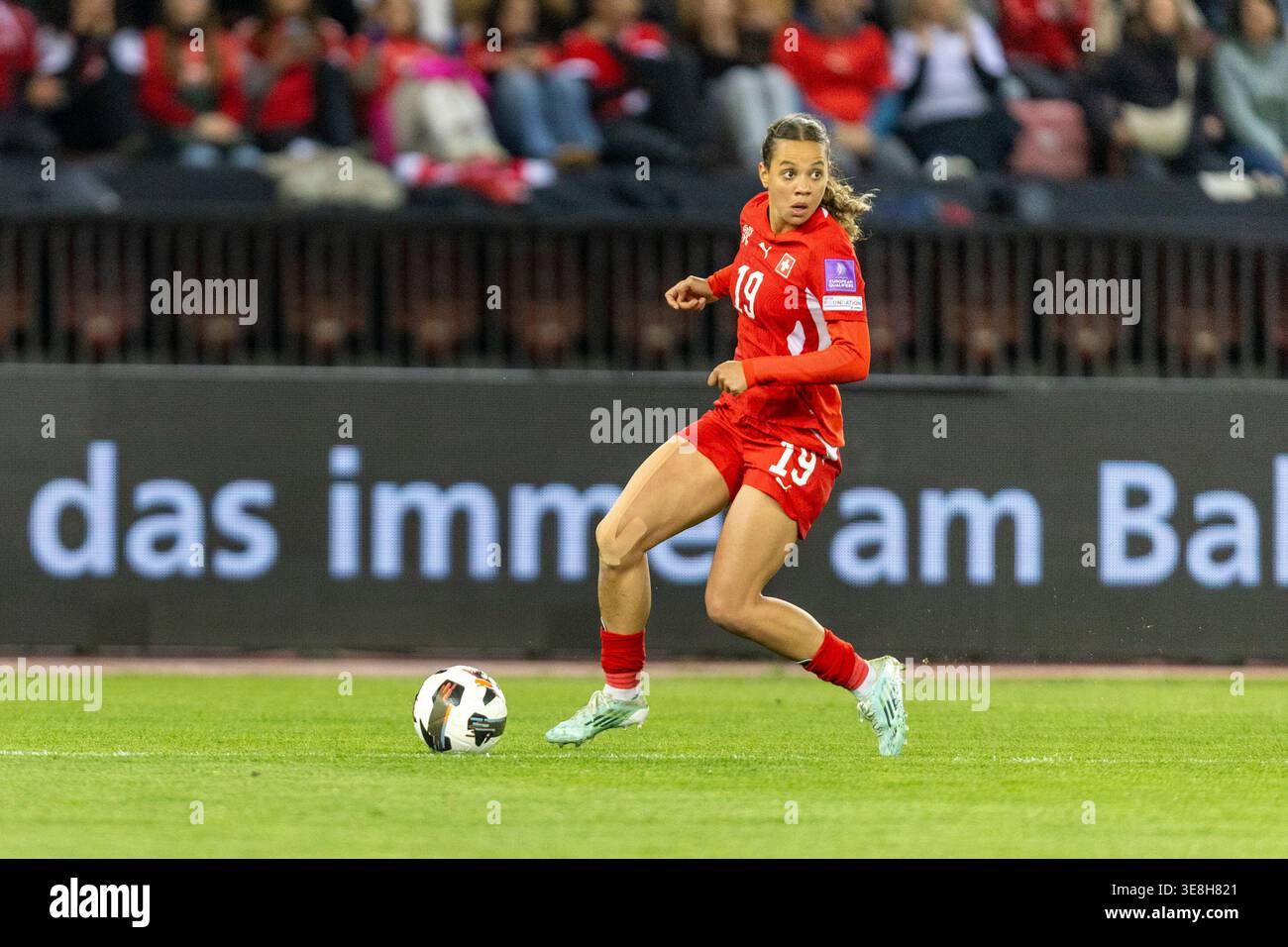 14/04/2026, Zurich, Letzigrund, European Qualifiers Women: Switzerland ...