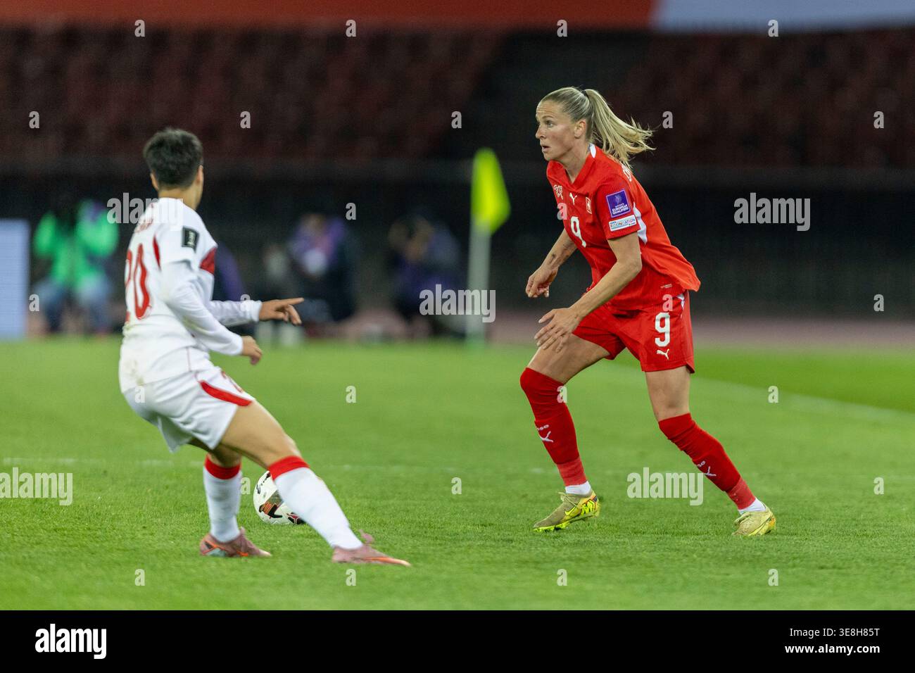 14/04/2026, Zurich, Letzigrund, European Qualifiers Women: Switzerland ...
