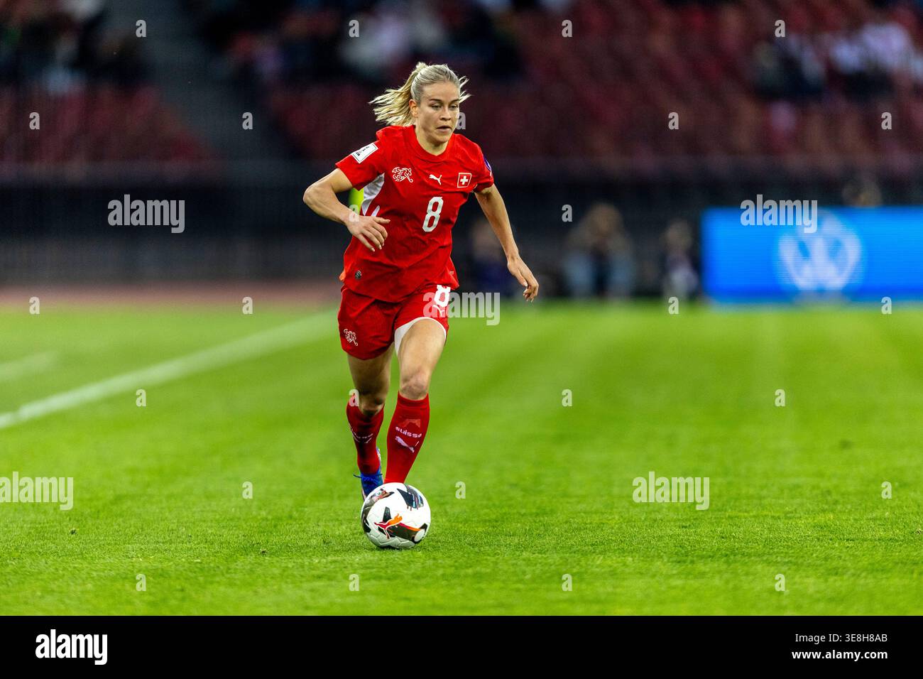 14/04/2026, Zurich, Letzigrund, European Qualifiers Women: Switzerland ...