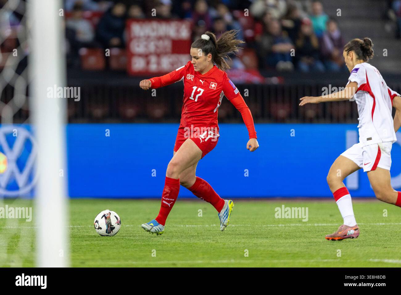 14/04/2026, Zurich, Letzigrund, European Qualifiers Women: Switzerland ...
