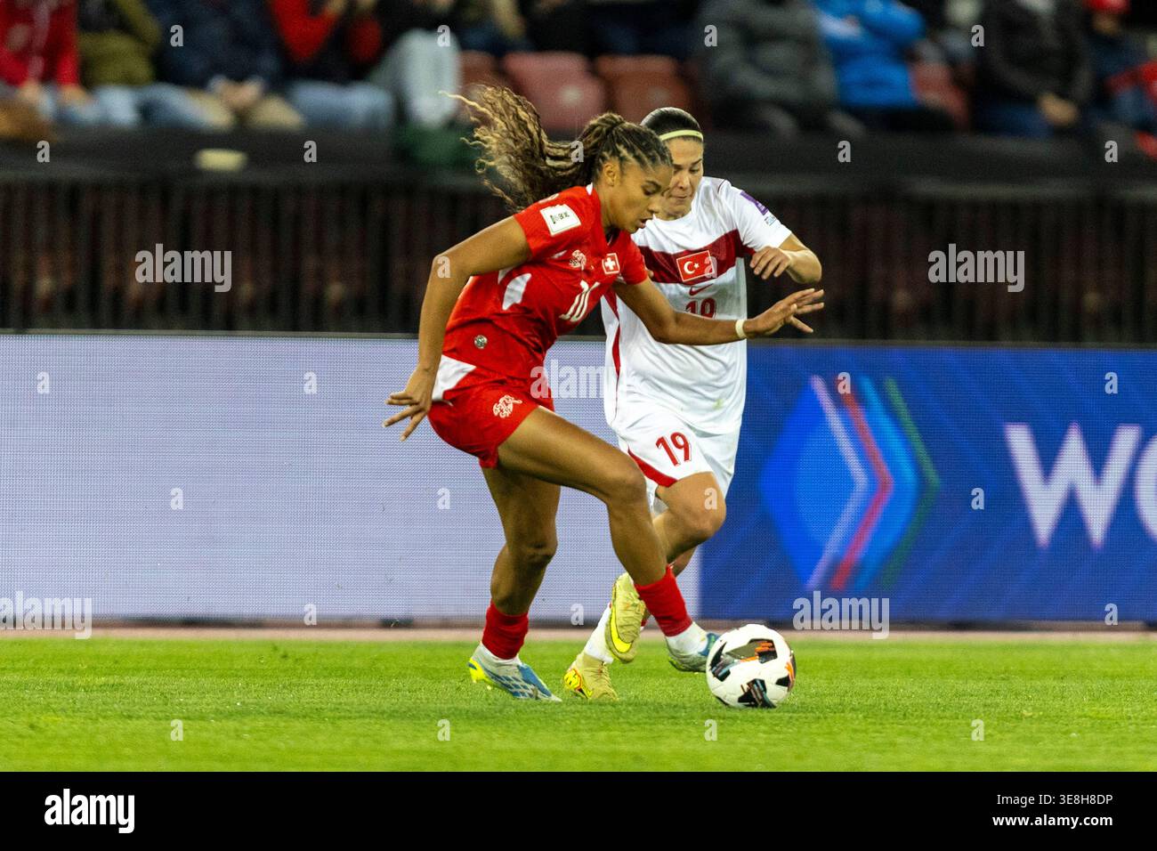 14/04/2026, Zurich, Letzigrund, European Qualifiers Women: Switzerland ...