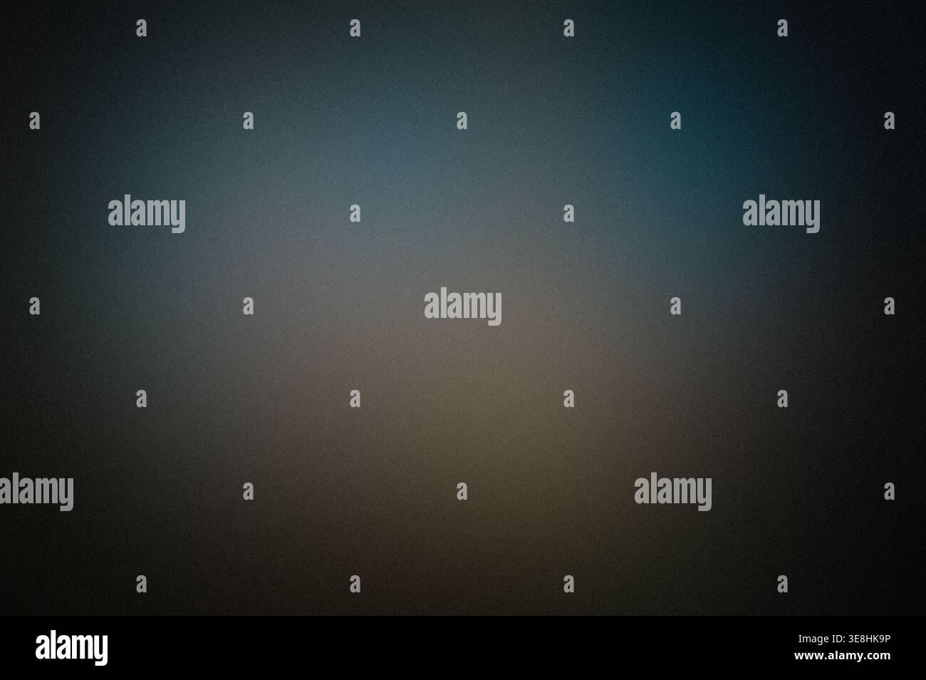 Grainy dark blue gradient background with soft vignette and copy space Stock Photo