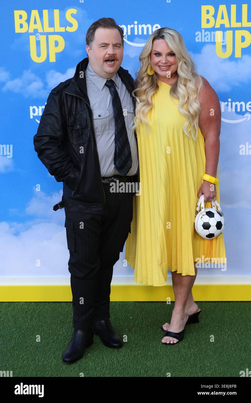 Los Angeles Ca April 14: Paul Walter Hauser and Amy Boland Hauser at ...