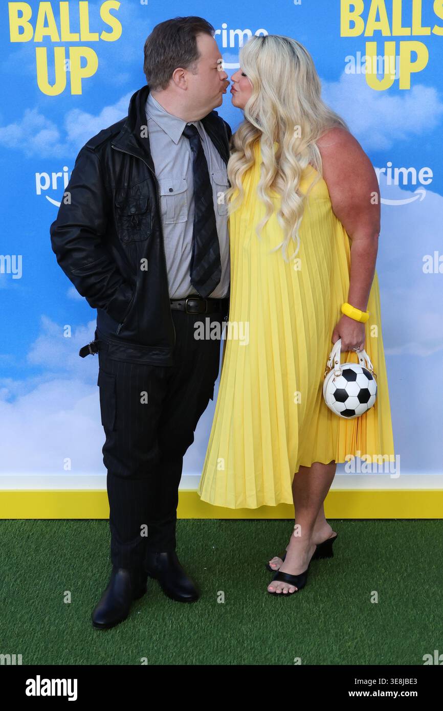 Los Angeles Ca April 14: Paul Walter Hauser and Amy Boland Hauser at ...