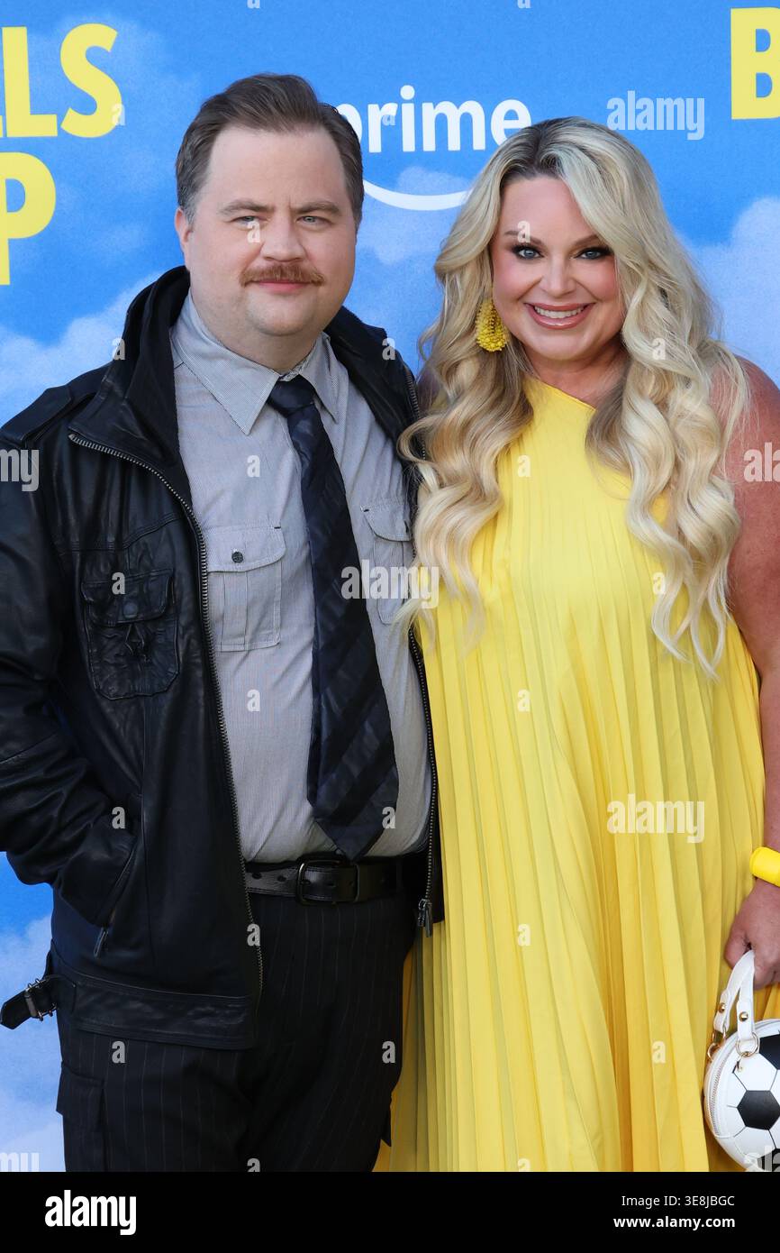 Los Angeles Ca April 14: Paul Walter Hauser and Amy Boland Hauser at ...