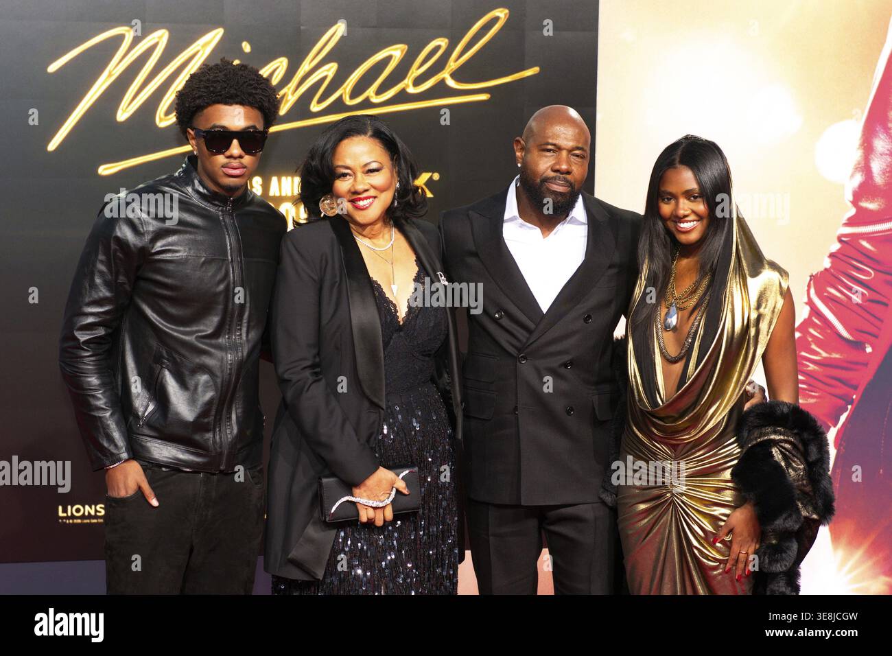 Fruqa Lela Rochon, Antoine Fuqua, Asia Fuqua and Brando Fuqua, MICHAEL ...
