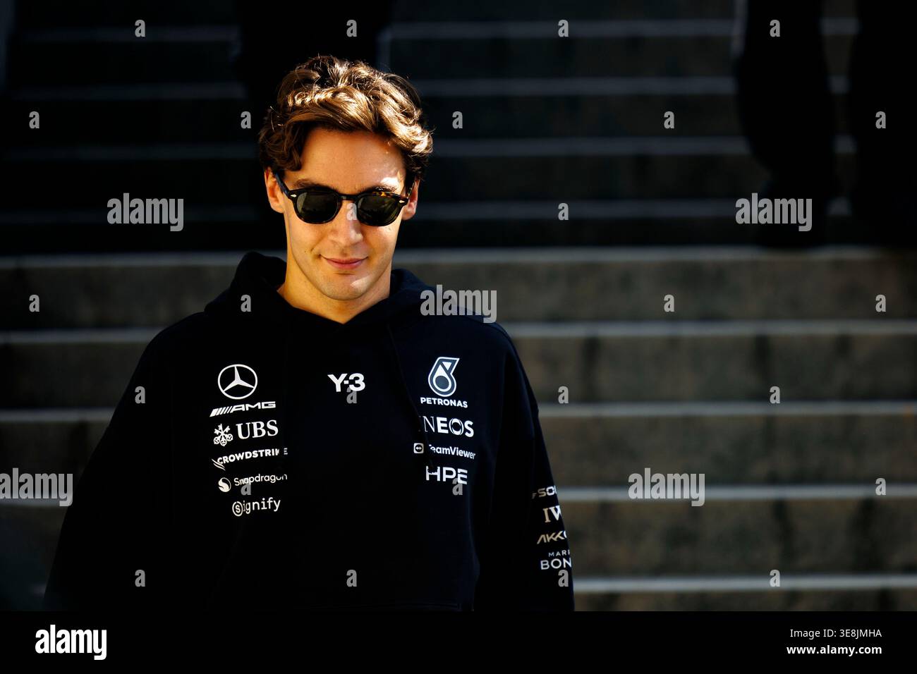 George russell driver number hi-res stock photography and images - Alamy