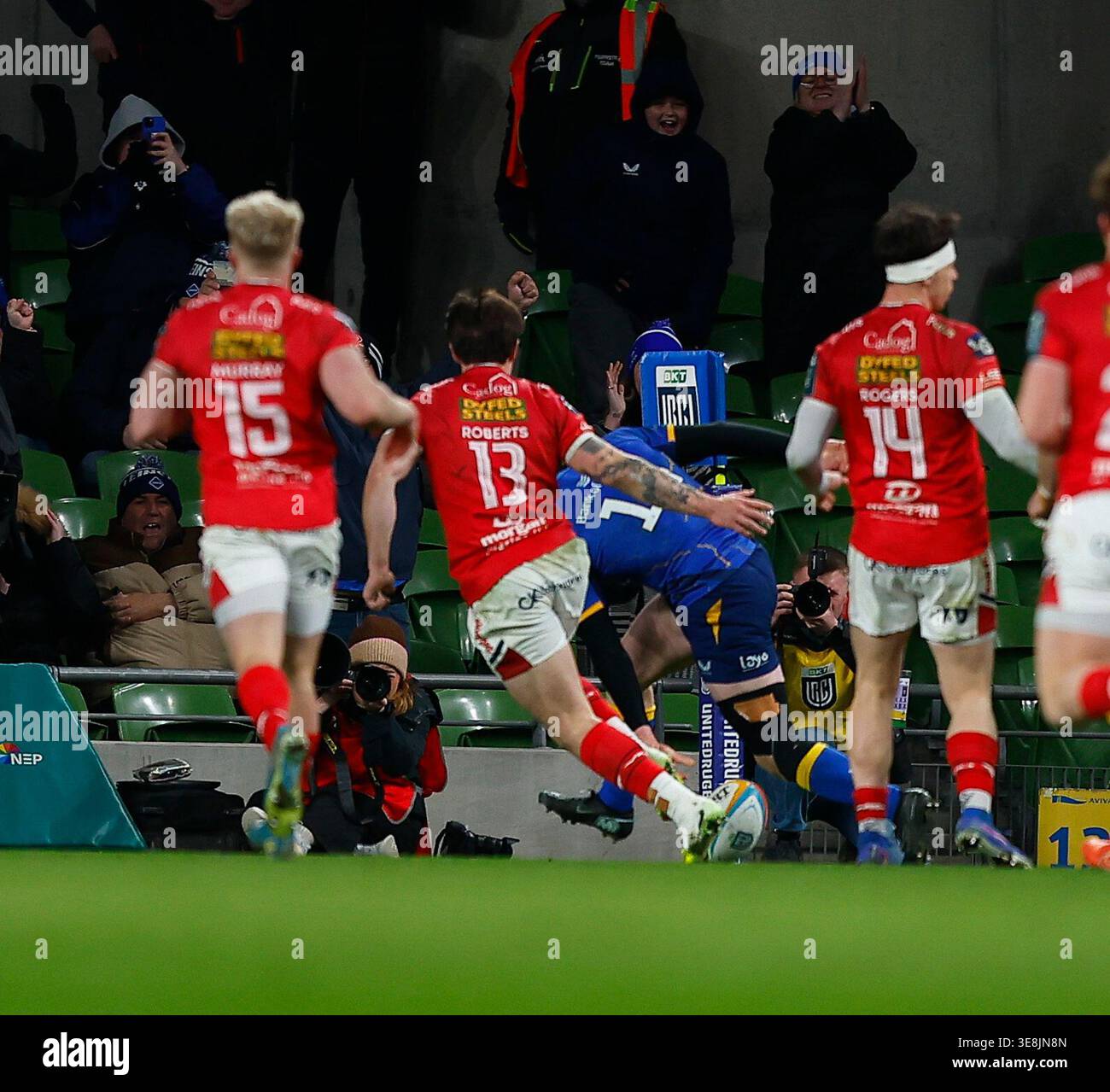27th March 2026; Aviva Stadium, Dublin, Ireland; United Rugby ...