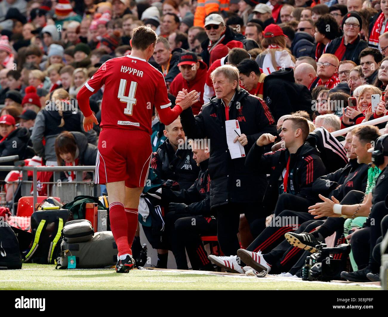 28th March 2026; Anfield, Liverpool, Merseyside, England; Legends ...