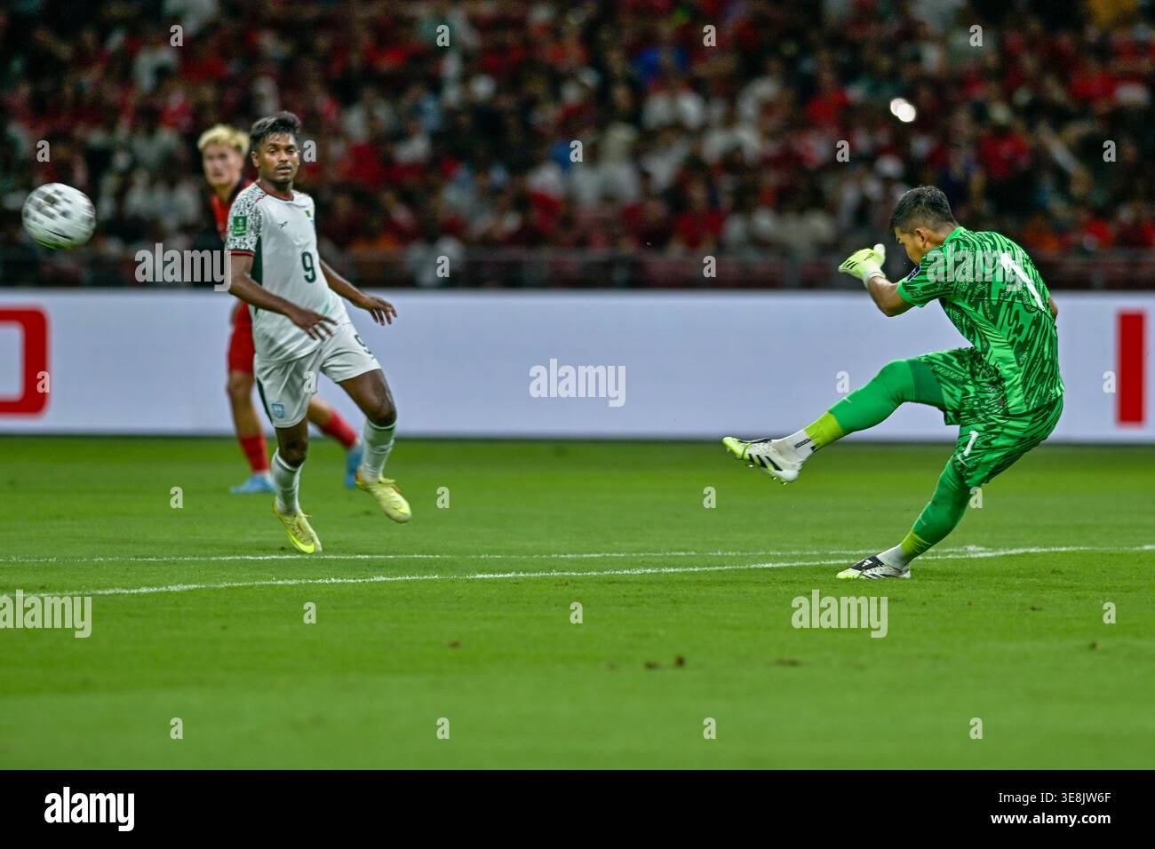 Mahbud Vai 31st March 2026; Singapore National Stadium, Singapore; AFC Asian Cup ...