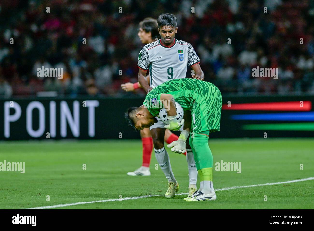 Mahbud Vai 31st March 2026; Singapore National Stadium, Singapore; AFC Asian Cup ...