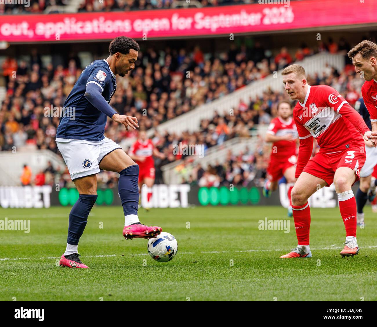 3rd April 2026; Riverside Stadium, Middlesbrough, North Yorkshire ...