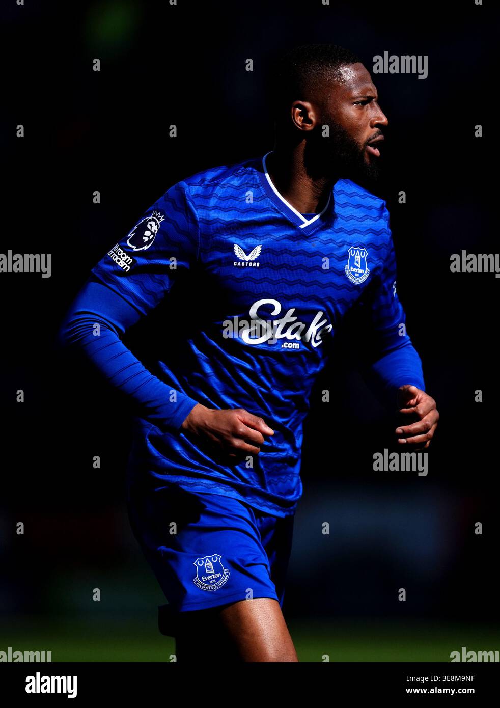Everton's Beto during the Premier League match at Gtech Community ...