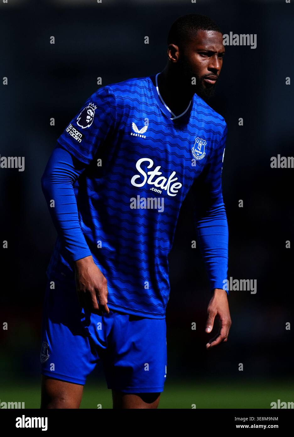 Everton's Beto during the Premier League match at Gtech Community ...