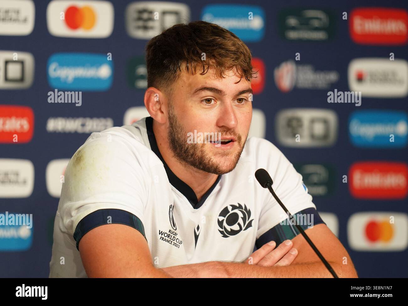 File photo dated 29-09-2023 of Scotland's Ollie Smith at the Stade ...