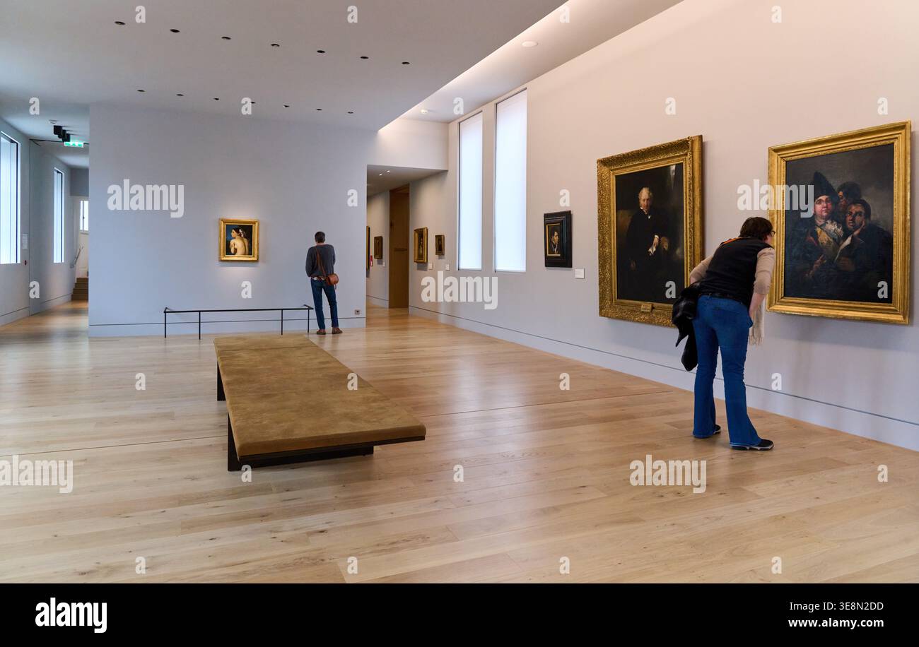 Bonnat-Helleu Museum, Musée des beaux-arts, Bayonne, French Basque Country, Aquitaine, Pyrenees-Atlantiques, France Stock Photo