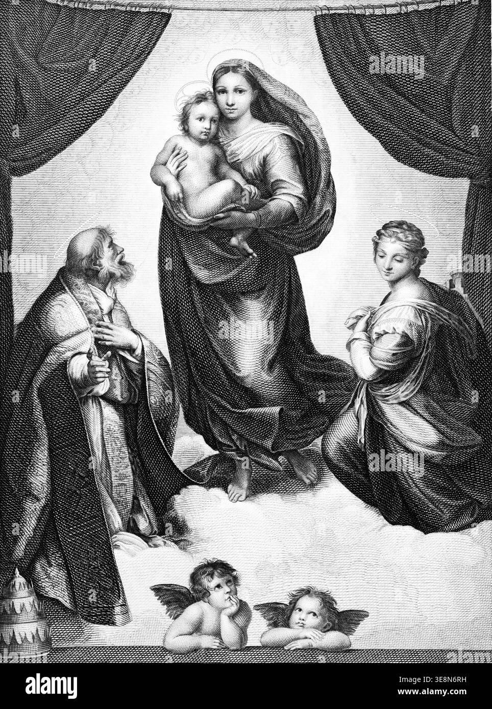 Sistine madonna raphael hi-res stock photography and images - Alamy