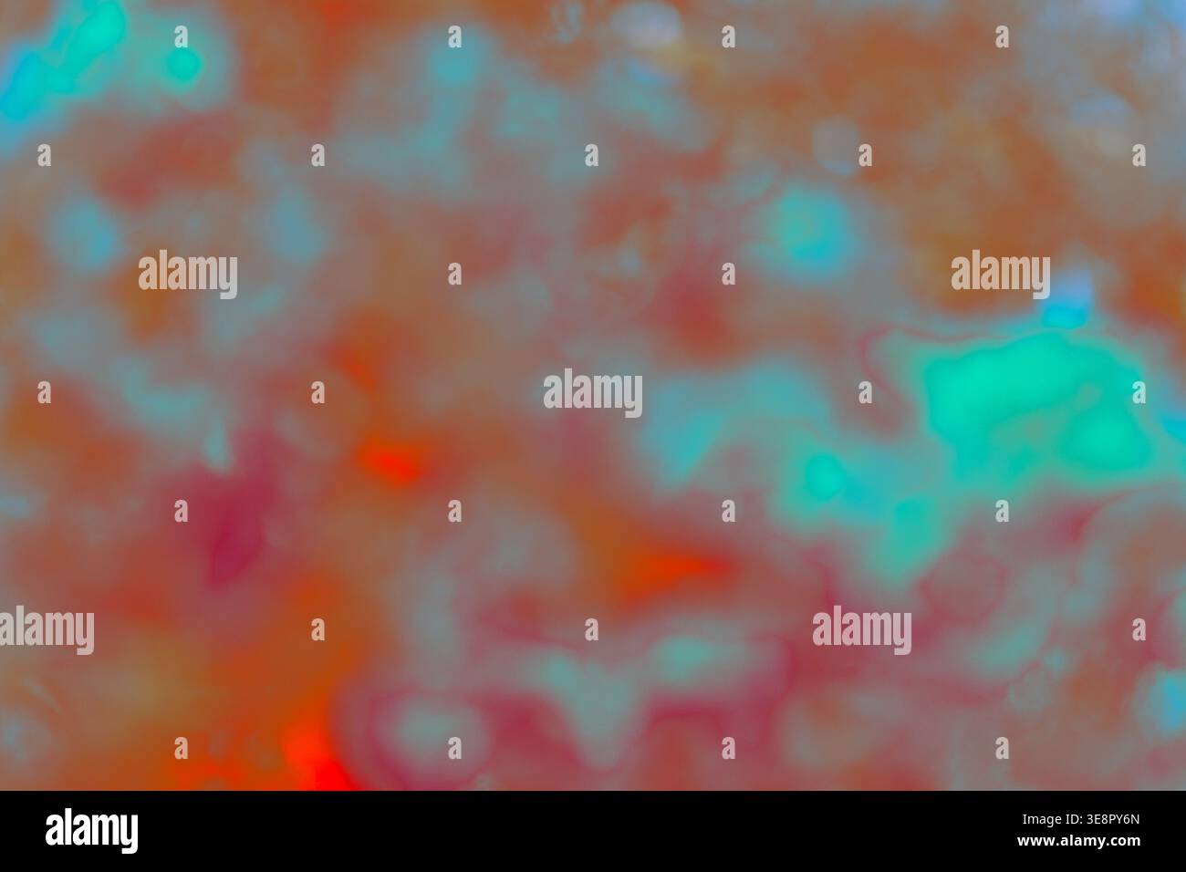 Abstract Soft Coral and Teal Gradient Background Stock Photo