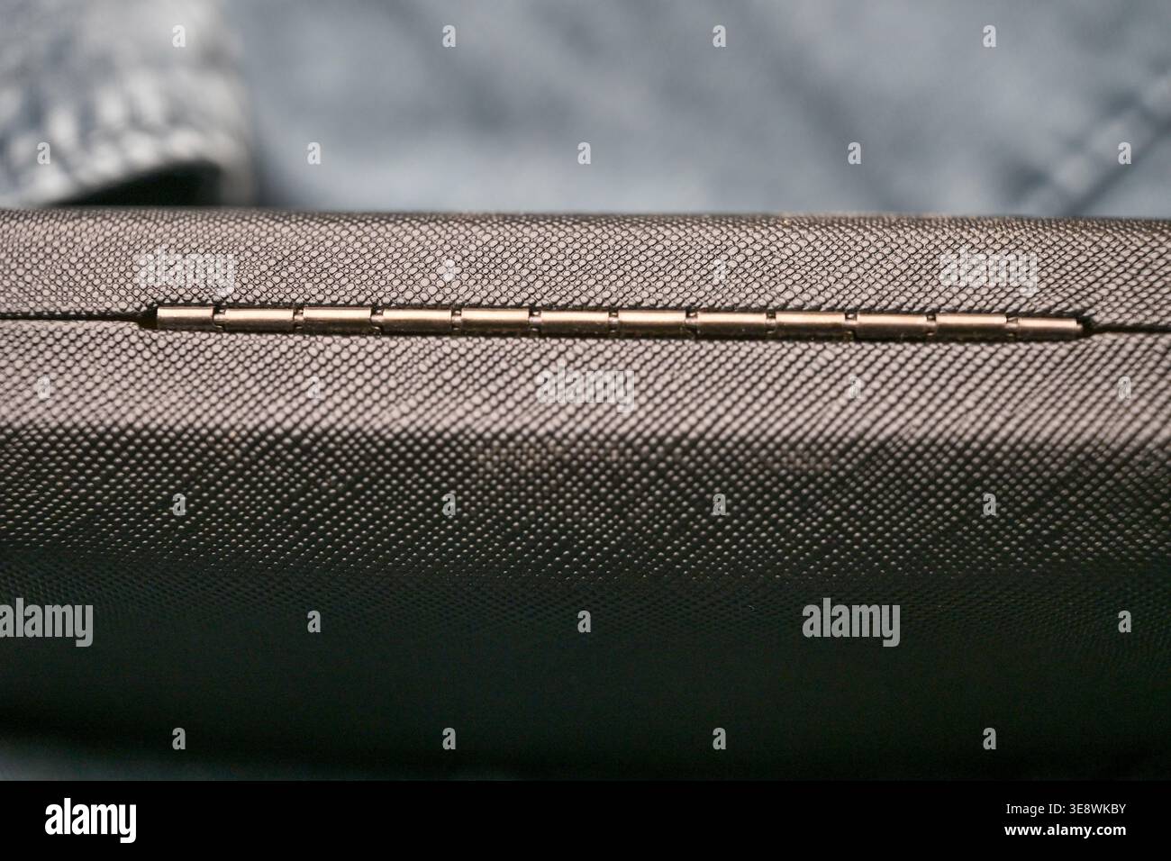 Optical Box Back Side with Inch Scale — Macro Texture Detail and Soft ...