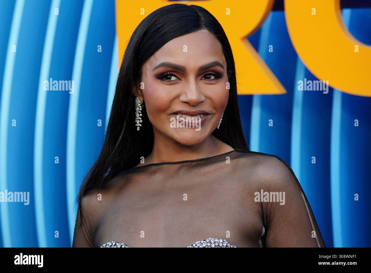 Mindy Struss Mindy Kaling arrives at the premiere of the second season of