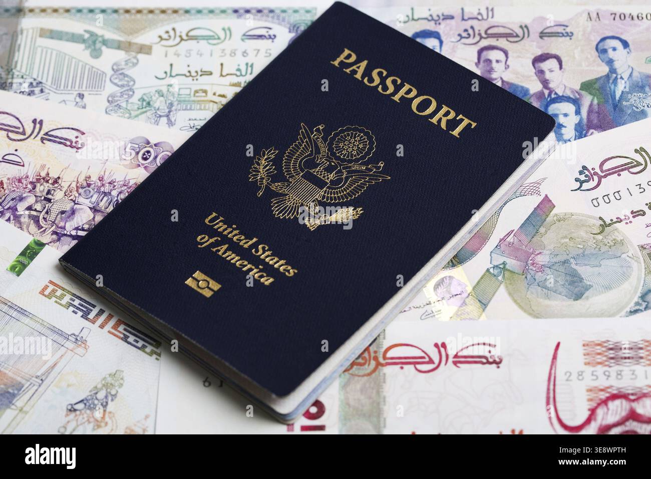 Passport of algeria hi-res stock photography and images - Alamy